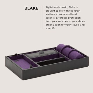 Foto 2 | Foto 2 | Bandeja De Aparcacoches Wolf Designs Blake 306428 Black Pebble - Venta Internacional.