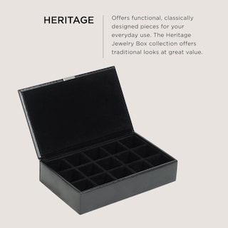 Foto 2 | Foto 2 | Caja De Gemelos Wolf Heritage De Piel Sintética Con 15 Compartimentos - Venta Internacional.