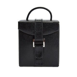 Foto 1 | Foto 1 | Joyero Wolf Heritage Plegable Negro Con 3 Compartimentos - Venta Internacional.