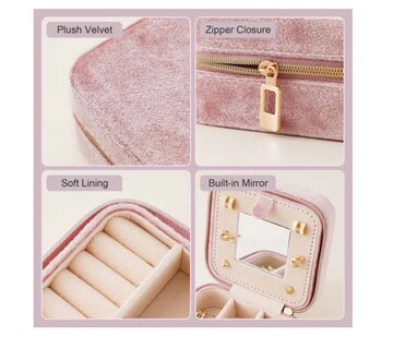 Foto 2 | Foto 2 | Organizador Xtellar Joyas Estuche Joyero Aretes Anillos Para Viaje