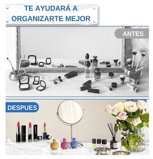 Foto 4 | Foto 4 | Exhibidor Repisa Expositor Acrílico Transparente De 6pcs Lab.g