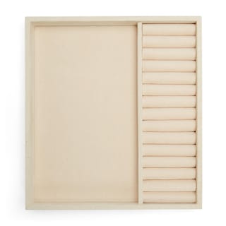 Foto 1 | Foto 1 | Bandeja Para Joyas Con Forma De Media Bandeja Con Forma De Bóveda De Lobo Color Beige - Venta Internacional.