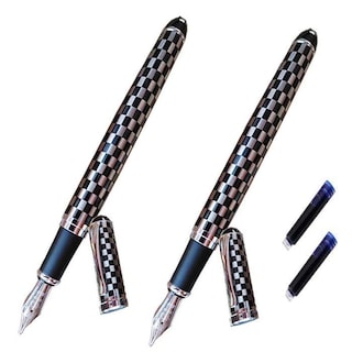 Foto 1 | Foto 1 | Bolígrafo tipo Fuente Ultra Fino High Mónaco Mxbka-006 2 Piezas color Plata