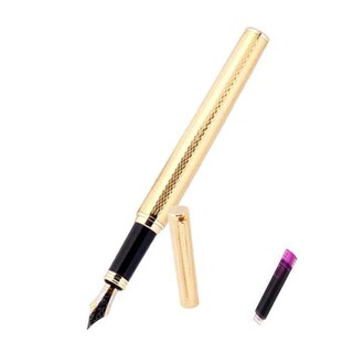 Foto 1 | Foto 1 | Plumas tipo Fuente Estilográfica High Mónaco Mxgpc-011 color Dorado