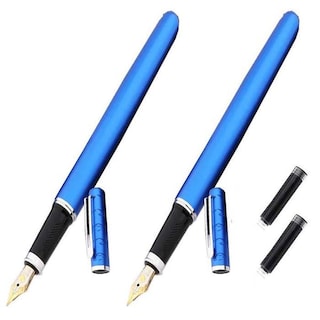 Foto 1 | Foto 1 | Plumas Fuente Profesional High Mónaco Mxcyb-002 2 PZAS color Azul Tinta Negra