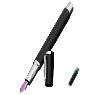 Foto 1 | Foto 1 | Pluma Tipo Fuente Alta Duración High Mónaco Mxsib-009 1 PZA color Negro Tinta Verde