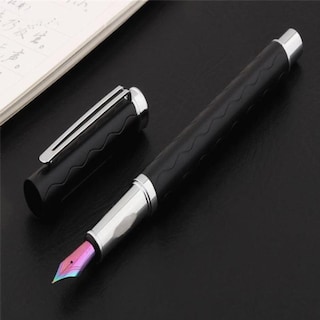 Foto 3 | Foto 3 | Pluma Tipo Fuente Alta Duración High Mónaco Mxsib-009 1 PZA color Negro Tinta Verde
