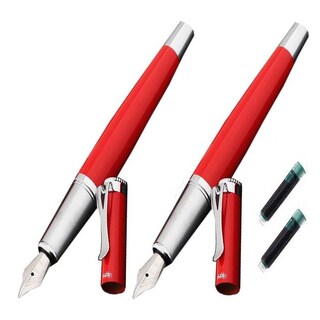 Foto 1 | Foto 1 | Plumas Tipo Fuente En Venta High Monaco Mxsun-008 2 piezas color Rojo con 2 Tintas color Verde
