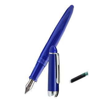 Foto 1 | Foto 1 | Plumas Tipo Fuentes Elegante High Monaco Mxbpl-007 1 pieza color Azul 1 Tinta color Verde