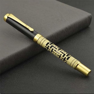 Foto 2 | Foto 2 | Bolígrafos Tipo Fuente Ultra Fino High Monacomxgmz-006 2 Piezas Dorado