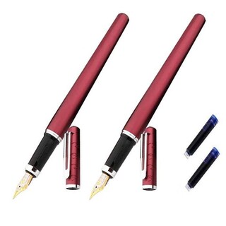 Foto 1 | Foto 1 | Bolígrafo Tipo Fuente De Calidad High Monaco Mxluw-006 con 2 piezas color Rojo