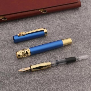 Foto 3 | Foto 3 | Plumas Tipo Fuentes De Uso Fácil High Monaco Mxbgd-007 1 pieza color Azul con 1 Tinta color Verde
