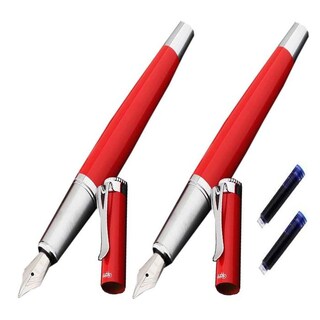 Foto 1 | Foto 1 | Plumas Fuente High Monaco MXSUN-006 color Rojo 2 Piezas + 2 Tintas Azules