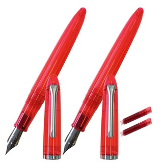 Foto 1 | Foto 1 | Bolígrafos Fuente MXRRL-010 color Rojo 2 Piezas + 2 Tintas Rojas