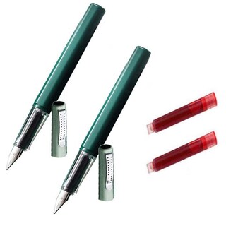 Foto 1 | Foto 1 | Plumas tipo Fuente de Cartuchos High Mónaco Mxlux-012 2 Piezas color Verde