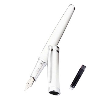 Foto 1 | Foto 1 | Pluma Tipo Fuente para Colegio High Monaco Mxlhi-007 1 PZA color Blanco Tinta Verde