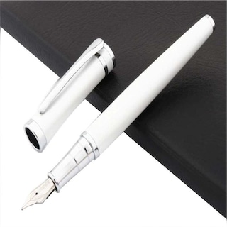 Foto 2 | Foto 2 | Pluma Tipo Fuente para Colegio High Monaco Mxlhi-007 1 PZA color Blanco Tinta Verde