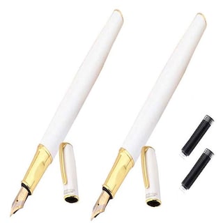 Foto 1 | Foto 1 | Plumas Fuente para Tinta High Monaco Mxiwe-002 2 PZA color Blanco Tinta Negra