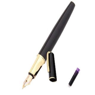 Foto 1 | Foto 1 | Pluma Tipo Fuente Punto Fino High Monaco Mxbwy-003 1 PZA color Negro Tinta Morada