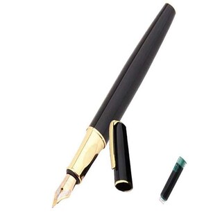 Foto 1 | Foto 1 | Plumas Tipo Fuente Tipografía High Monaco Mxbwy-007 1 PZA color Negro Tinta Verde