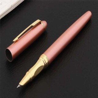 Foto 2 | Foto 2 | Bolígrafo Tipo Fuente Resistente High Monaco Mxlro-006 2 piezas color Dorado con 2 Tintas color Azul