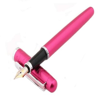 Foto 2 | Foto 2 | Pluma Tipo Fuente De Oficina High Monaco Mxgey-010 2 Piezas Rosa