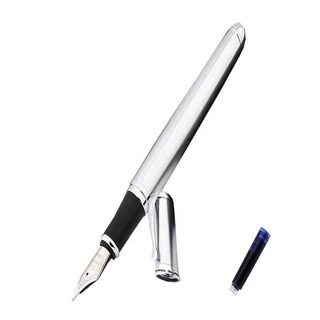 Foto 1 | Foto 1 | Bolígrafo Fuente High Monaco MXSVH-005 color Plata + 1 Tinta Azul