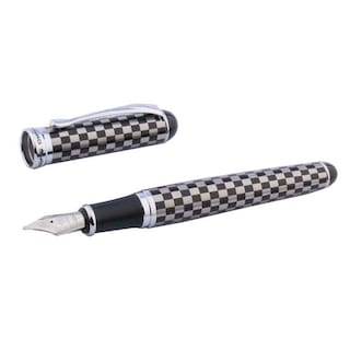Foto 3 | Foto 3 | Bolígrafo tipo Fuente High Monaco Mxbka-005 1 Pieza color Plata 1 Tinta Azul