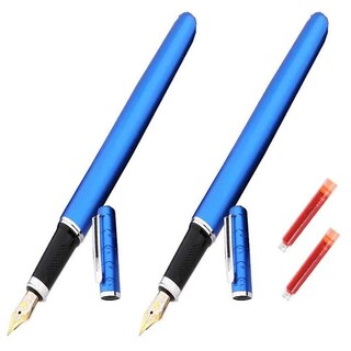 Foto 1 | Foto 1 | Bolígrafo Fuente Estilográfica High Mónaco Mxcyb-014 2 Piezas color Azul