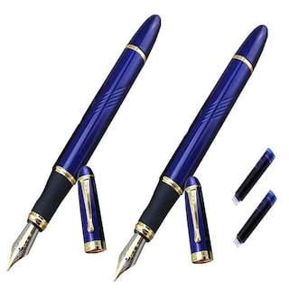 Foto 1 | Foto 1 | Pluma tipo Fuente High Mónaco Mxbec-006 2 Piezas color Azul