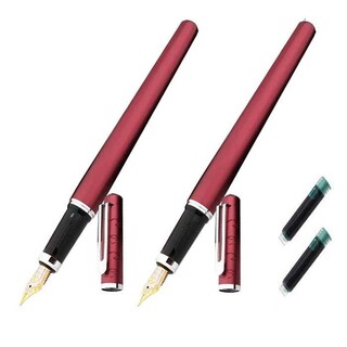 Foto 1 | Foto 1 | Pluma de Diseño Fino High Mónaco Mxluw-010 2 Piezas color Rojo