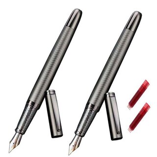 Foto 1 | Foto 1 | Pluma Tipo Fuente Recargable High Mónaco Mxsyg-010 2 Piezas color Gris