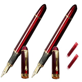 Foto 1 | Foto 1 | Plumas Tipo Fuente para Dibujo High Monaco Mxrer-010 color Rojo 2 PZS Tinta Roja