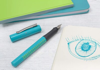 Foto 2 | Foto 2 | Pluma Estilográfica Faber-castell Grip 2010 M Turquesa 140916 - Venta Internacional