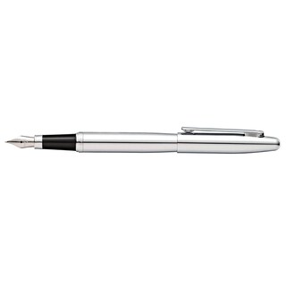 Foto 4 | Foto 4 | Pluma Fuente Sheaffer Vfm E9421 Polished Chrome - Chrome Plated Trims (m)