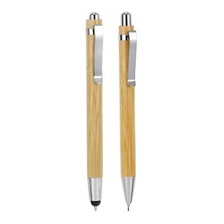 Foto 3 | Foto 3 | Pluma Táctil y Lapicero de Madera Promo Opción