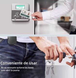 Foto 4 | Foto 4 | Llaveros Soportes Retráctil Belug para Insignia con Cordón Y Clip