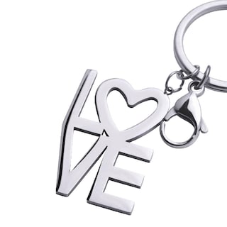 Foto 2 | Foto 2 | Llavero para Mujer Luckyly Love con Corazón Lola Plateado