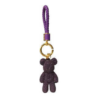 Foto 1 | Foto 1 | Llavero Osito Parado Pedrería Color Morado