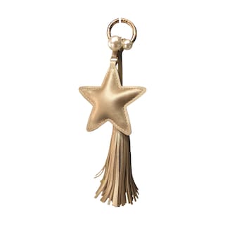 Foto 1 | Foto 1 | Llavero Estrella Con Flecos Color Dorado