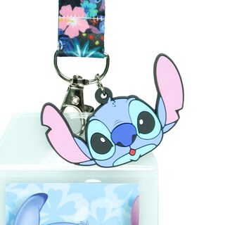 Foto 3 | Foto 3 | Cordón Disney Lilo And Stitch Tropical Con Soporte Para Identificación - Venta Internacional.