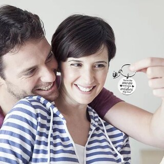 Foto 4 | Foto 4 | Juego De Llaveros De Acero Inoxidable Para Madre E Hija Regalo - Venta Internacional.