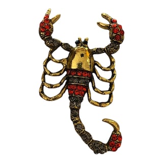 Foto 1 | Foto 1 | Broche Para Ropa De Mujer Alacrán Rojo