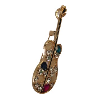 Foto 2 | Foto 2 | Broche Para Ropa De Mujer Guitarra Multicolor