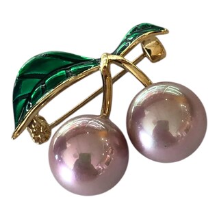 Foto 1 | Foto 1 | Broche Para Ropa De Mujer Cerezas Rosas