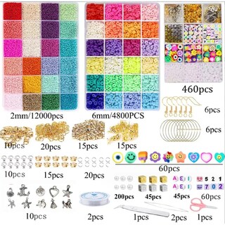 Foto 2 | Foto 2 | Kit Para Hacer Pulseras Cuentas 17800 Pcs Eo Safe Imports Esi-19639 Multicolor