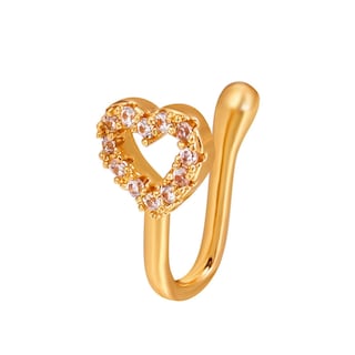 Foto 1 | Foto 1 | Anillo Nasal Falso En Forma De U Con Forma De U Y Forma De Mariposa Con Diamantes - Venta Internacional.