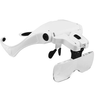 Foto 1 | Foto 1 | Lupa Anteojos Obi 3717 color Blanco Visor con Led Aumento de 1 a 3.5x 5 Piezas