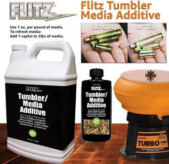 Foto 4 | Foto 4 | Limpiador De Latón Tumbler Media Additive Flitz Botella De 473 Ml - Venta Internacional.