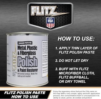 Foto 6 | Foto 6 | Eliminador De Arañazos En Pasta Para Pulir Metales Flitz Multiusos 454 G - Venta Internacional.